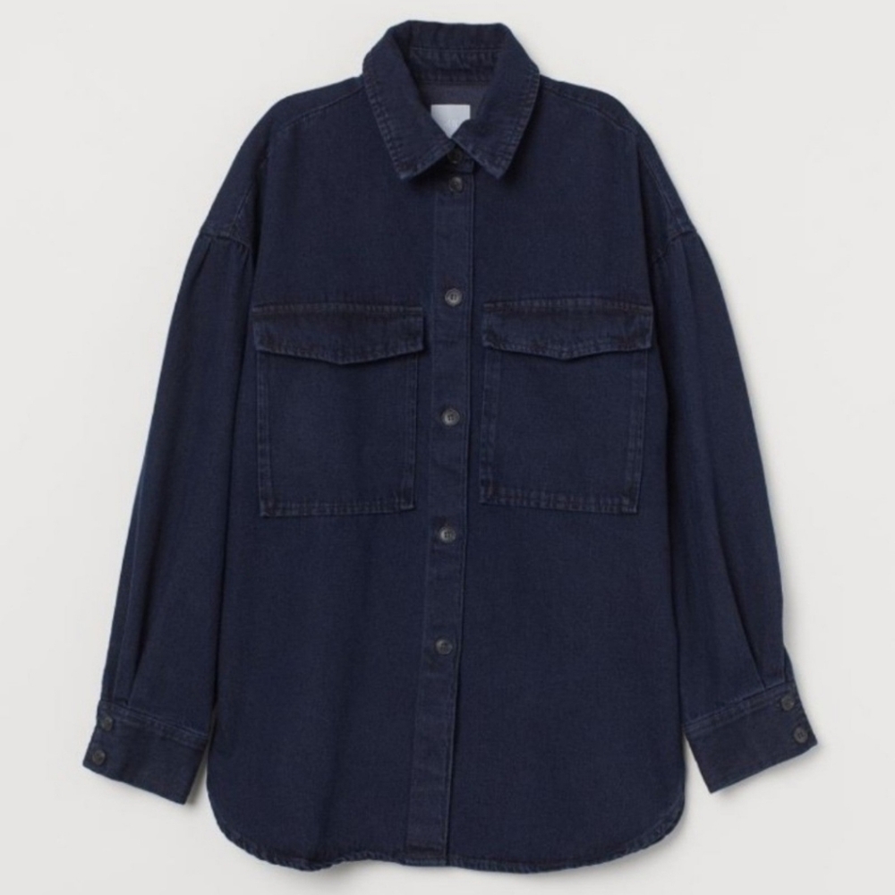 H&M Denim Shacket